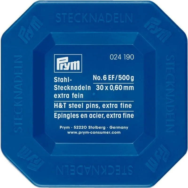 Zertifiziert Prym Spilli acciaio temperato 0,60 x 34 mm argento (500 g)