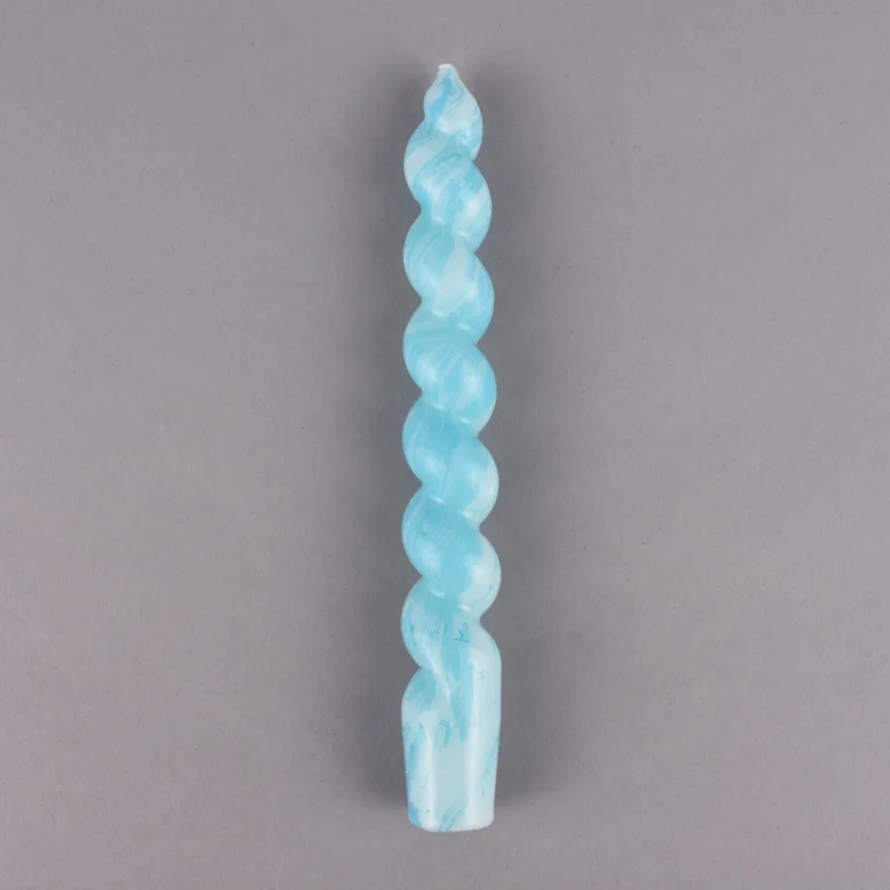 Sofort Bestellen Rico Design Spiralkerze Stabkerze marmoriert verschiedene Farben 18,5x2,4cm