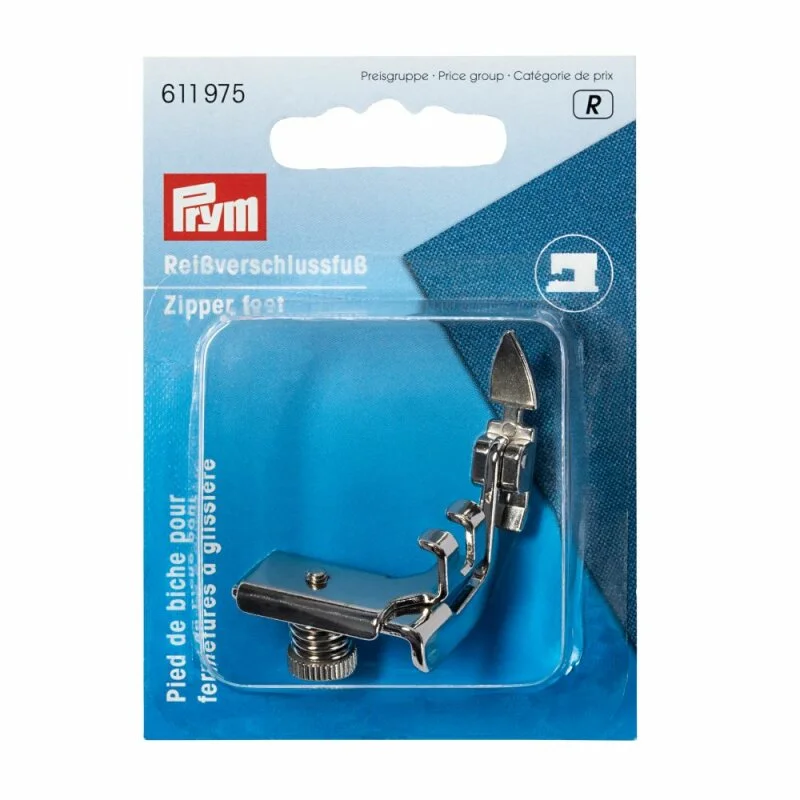 Zertifiziert Prym Pied de biche pour fermetures à glissière (1 pce)