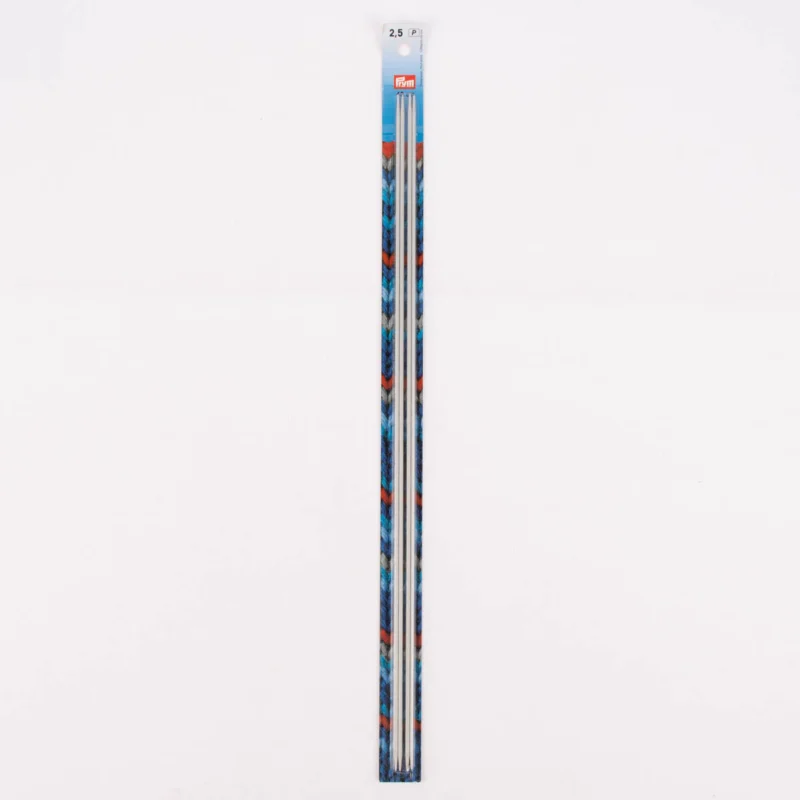Prym Stricknadeln aus ALU für Strümpfe 4 Stück grau Länge: 40cm Ø2,5mm Ausverkauf