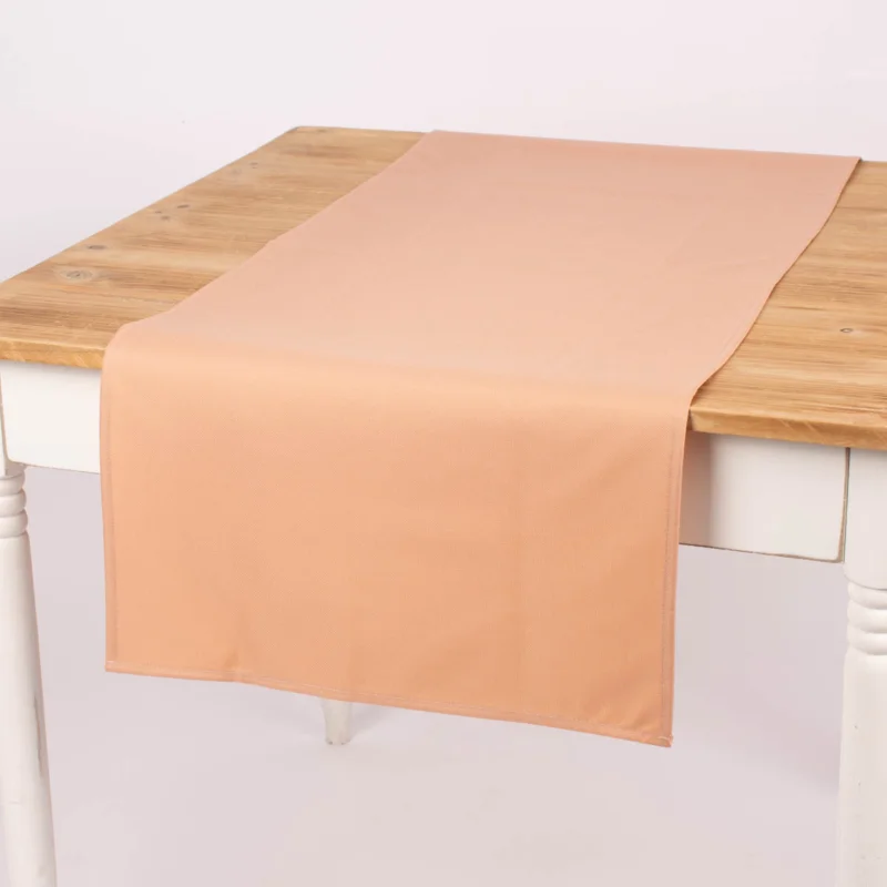 Bestseller Outdoor Tischläufer einfarbig rosa 45x150cm