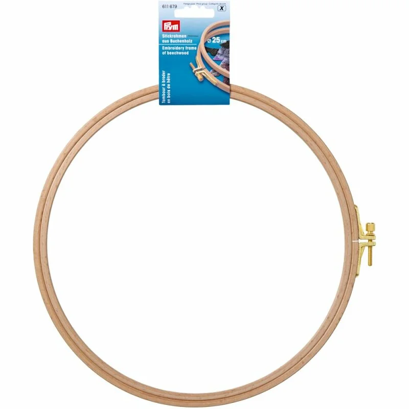 Saisonangebot Prym Stickrahmen Buchenholz con Schraube 8 mm x 25 cm (1 pezzo)