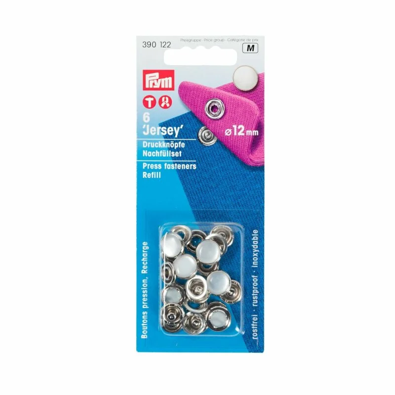 Zertifiziert Prym NF-Nachfüllp. per 390117 ottone Perlkappe 12 mm (6 pezzi)