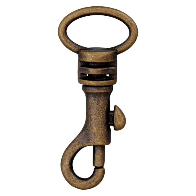 12mm Metall-Karabiner, messing Expressversand