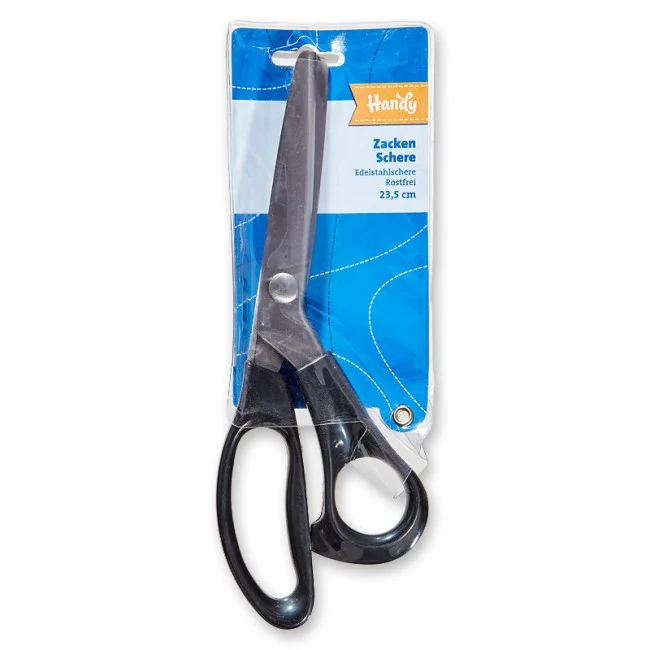 Zackenschere Stahl 23,5 cm Abverkauf