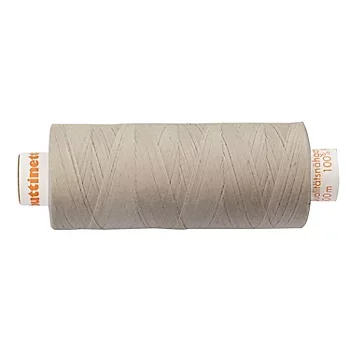 Billig buttinette Universal-Nähgarn, Stärke: 100, 500m-Spule, leinen