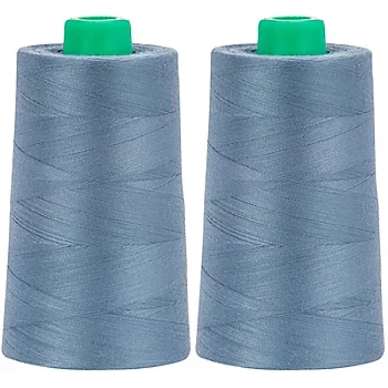 Overlockgarn-Nähspaß im 2er Pack, Stärke 120, 5000m-Spule, jeans Ausverkauf