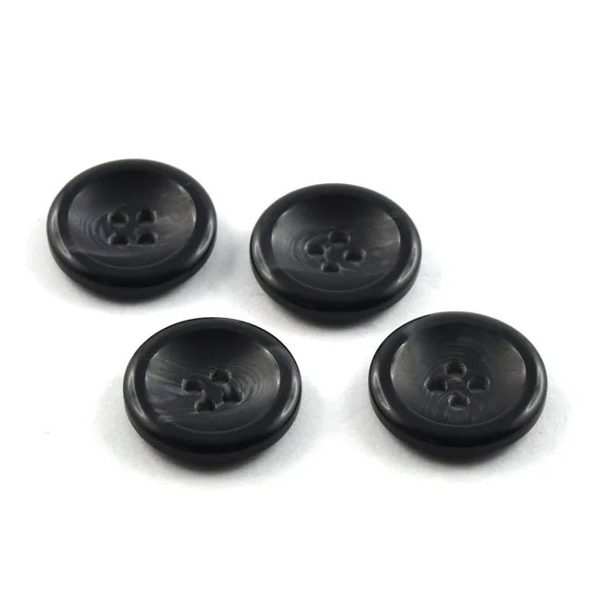 Modeknopf mit schönem Farbverlauf 20 mm schwarz von Dill Begrenztes Angebot