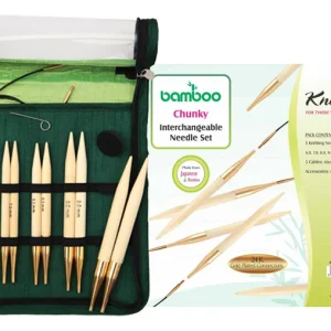 Zertifiziert Nadelspitzen Set bamboo Chunky von knit pro