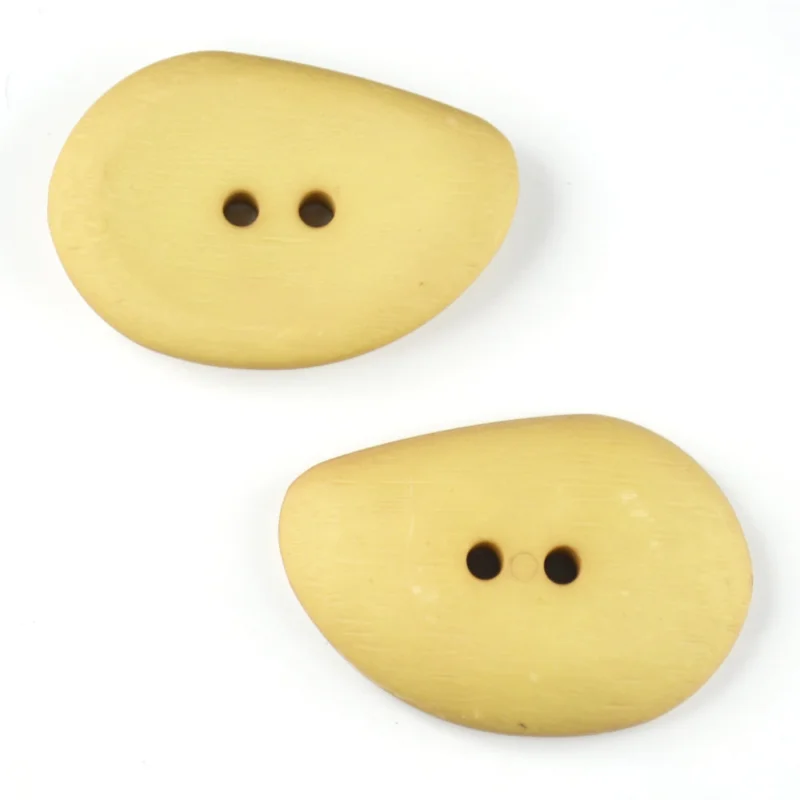 Polyesterknopf 54 mm beige Sale