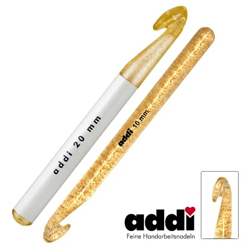 Wollhäkelnadel Champagner ohne Griff von addi 7,00 mm Direkt Vom Hersteller