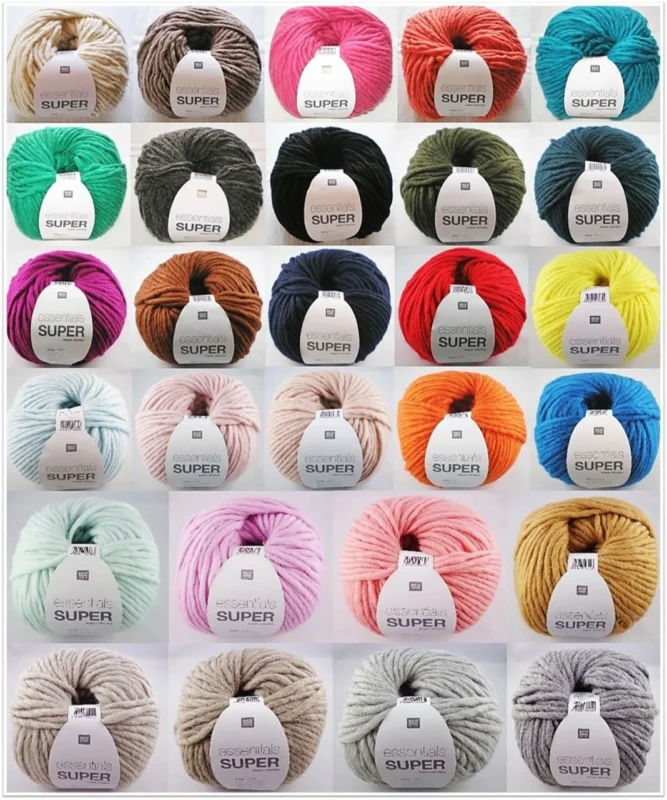 Zertifiziert Rico Design Essentials Super Super Chunky, 100g-Knäuel