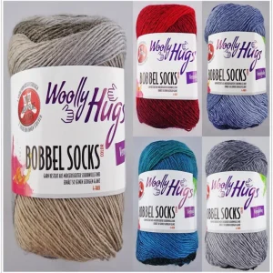 Woolly Hugs Bobbel Socks Color, 100g Sockenwolle Aktuell