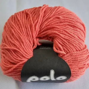Zitron Polo, 50g Baumwoll-Polyacryl-Garn Fb. 06 koralle Nur Heute