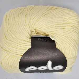 Zitron Polo, 50g Baumwoll-Polyacryl-Garn Fb. 03 vanille Heißes Angebot