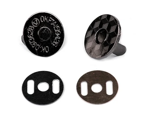Neue Kollektion 4 Magnetverschlüsse | Ø18mm | antiksilber