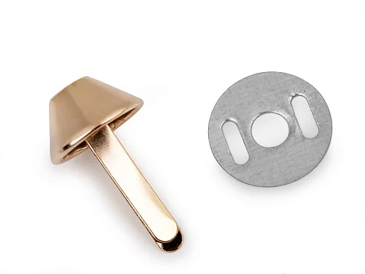 6 Bodennägel/Taschenfüsse | Metall | ø 12mm | goldglänzend Mega-Angebot