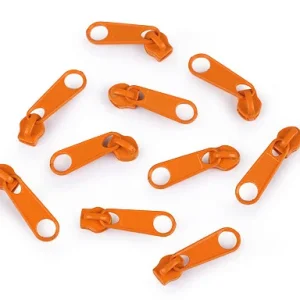 Zipper | Reißverschluss | endlos | Spirale 3mm | orange | 158 Versand Am Gleichen Tag