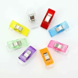 Wonderclips / Stoffklammern bunter Mix - 26x10mm - 50 Stück Direkt Vom Hersteller