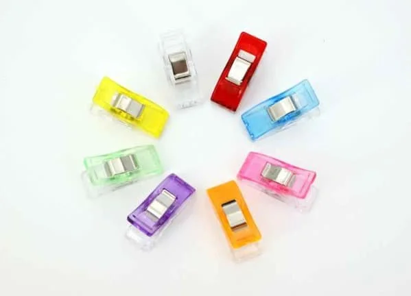 Wonderclips / Stoffklammern bunter Mix - 26x10mm - 50 Stück Direkt Vom Hersteller