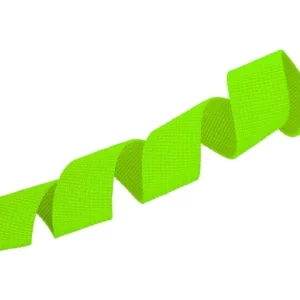 Heißes Angebot PES - Gurtband - 25 mm - neonlimette (1003)