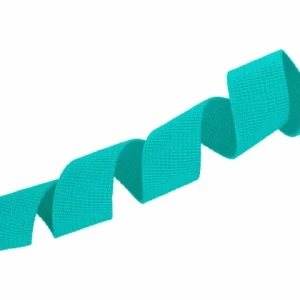 PES - Gurtband - 25 mm - türkis (549) Preis Gesenkt