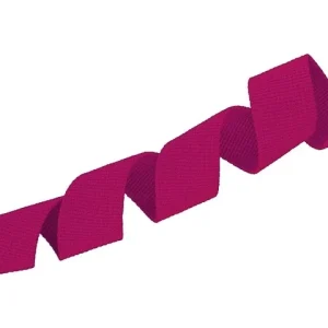 PES - Gurtband - 25 mm - amaranth (299) Geprüft