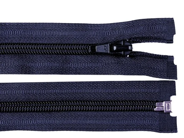 Spiral-Reissverschluss Nr. 5 - 30mm - teilbar - Autolock - 30 cm - dunkelblau Online Kaufen