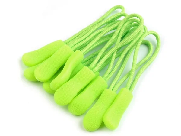 Zipper - Schlaufe/RV-Anhänger - neongrün (5 Stück) Günstig