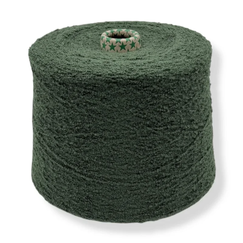 Grün Boucle Garn 1100gr. kuschelig Nadelstärke 2-3 Must-Have