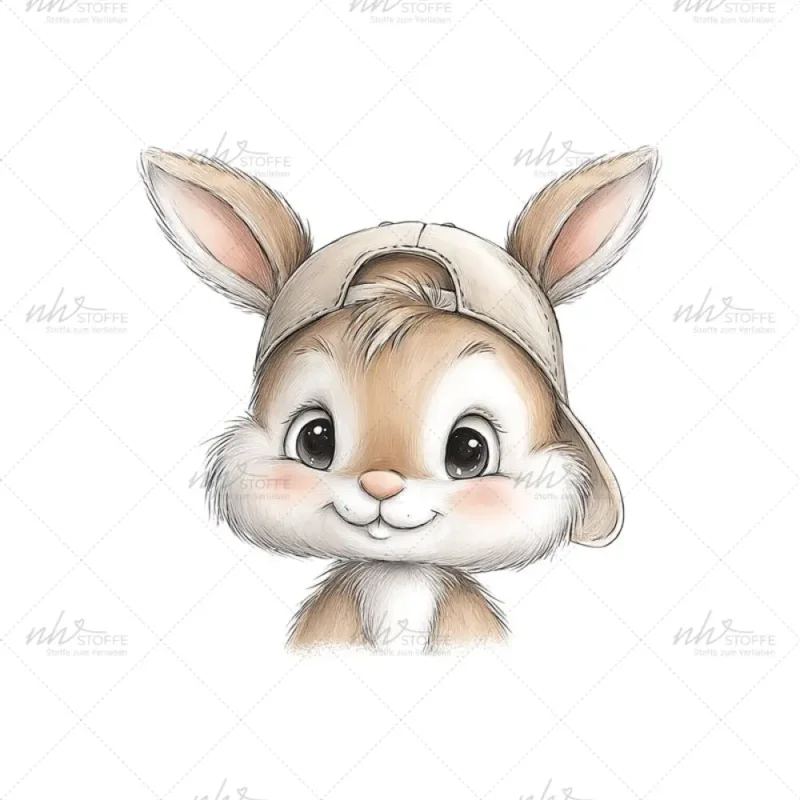 Preiswert Bügelbild Cheeky Bunny Maxi