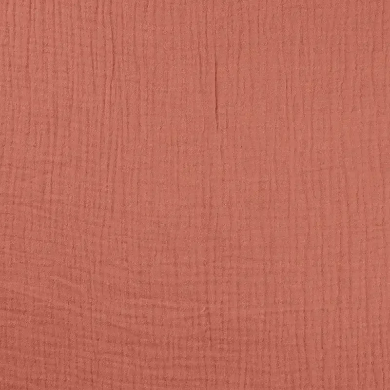 Zertifiziert Musselin Double Gauze Rouge 035